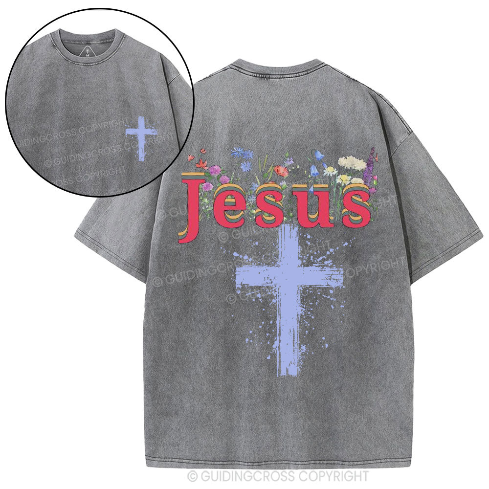 Jesus Christian Washed T-Shirt