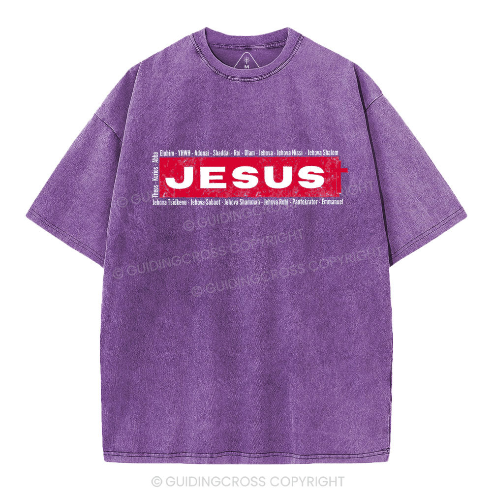 Jesus Christian Washed T-Shirt