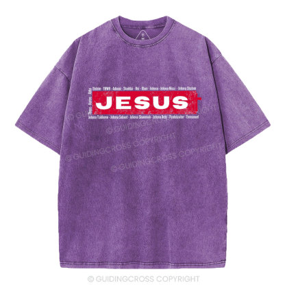 Jesus Christian Washed T-Shirt