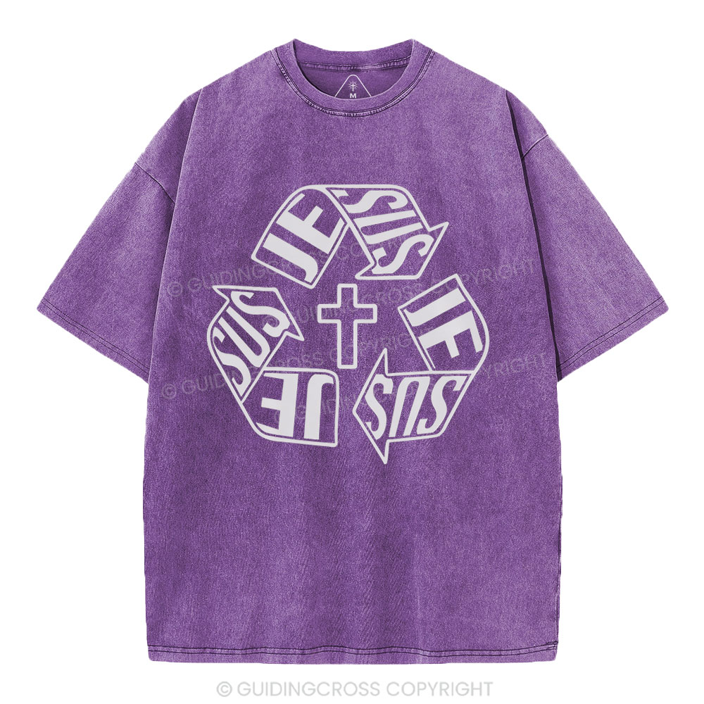 Jesus Christian Washed T-Shirt