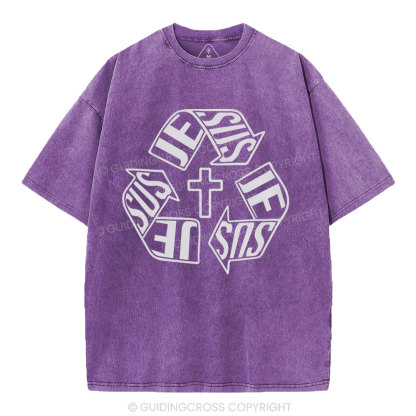 Jesus Christian Washed T-Shirt