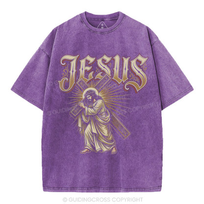 Jesus Christian Washed T-Shirt