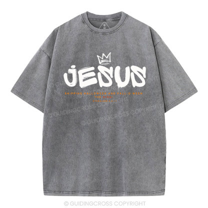 Jesus Christian Washed T-Shirt