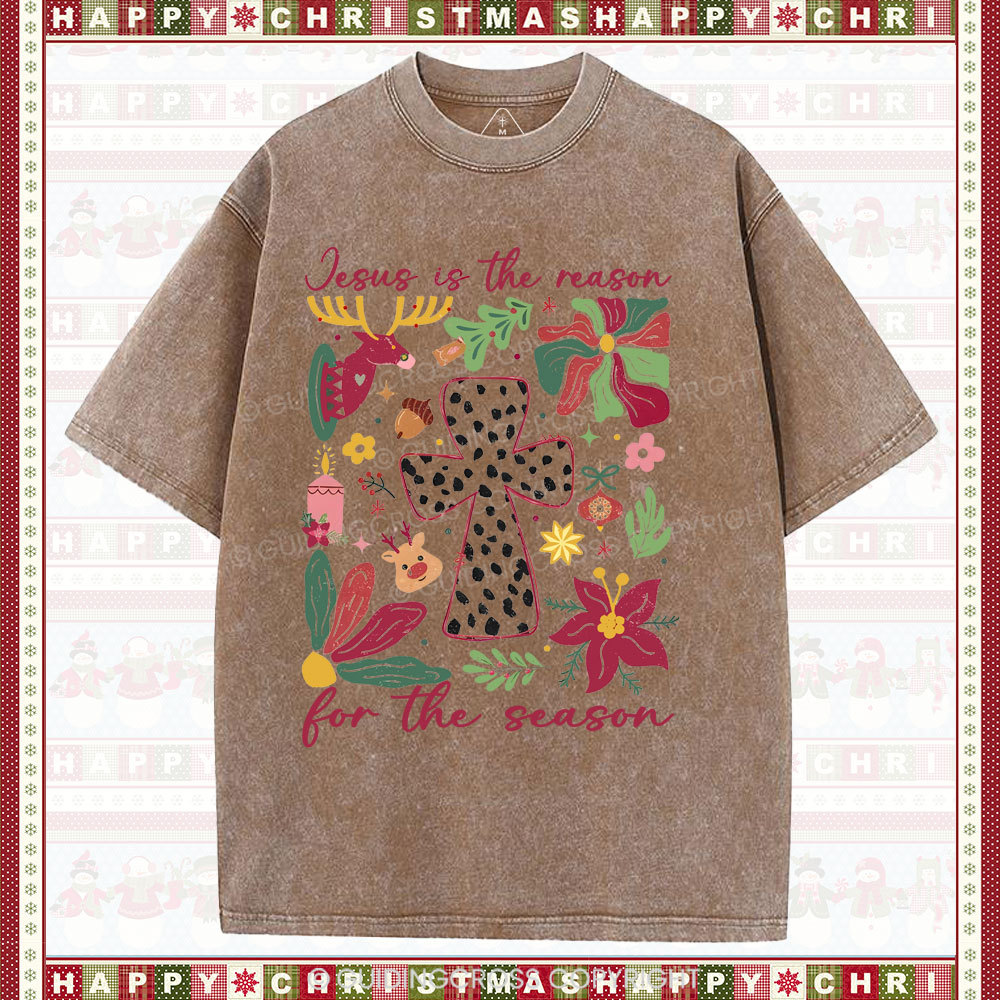 Jesus Christian Washed T-Shirt