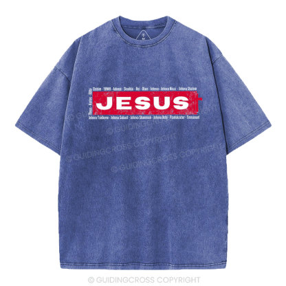 Jesus Christian Washed T-Shirt
