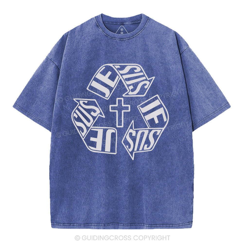 Jesus Christian Washed T-Shirt