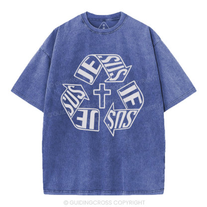 Jesus Christian Washed T-Shirt