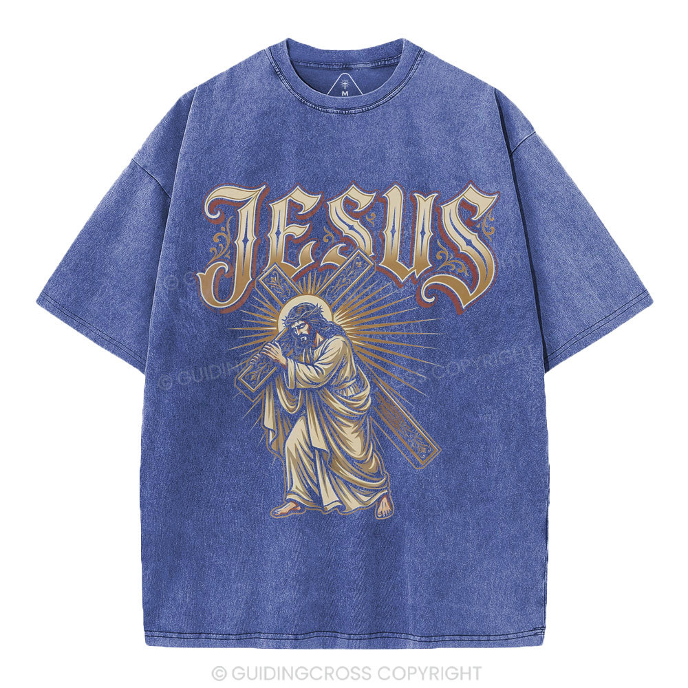 Jesus Christian Washed T-Shirt