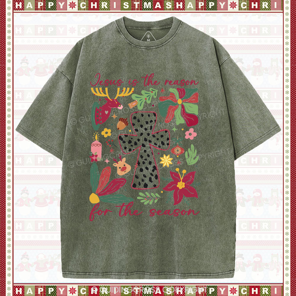 Jesus Christian Washed T-Shirt