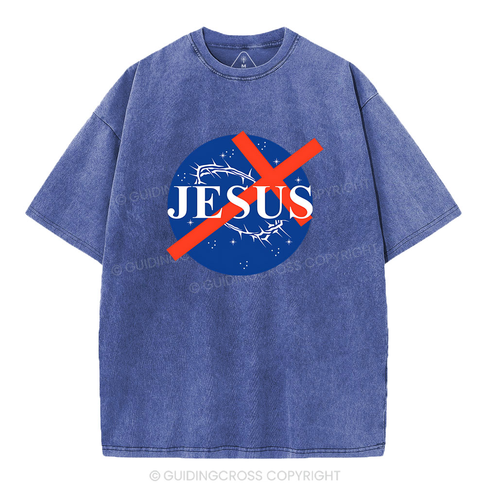 Jesus Christian Washed T-Shirt