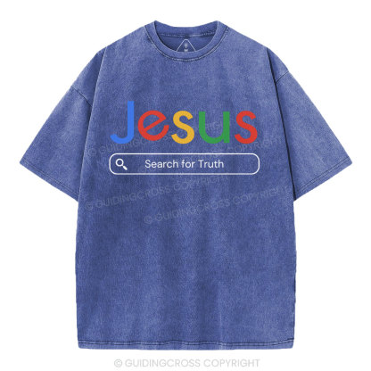 Jesus Christian Washed T-Shirt