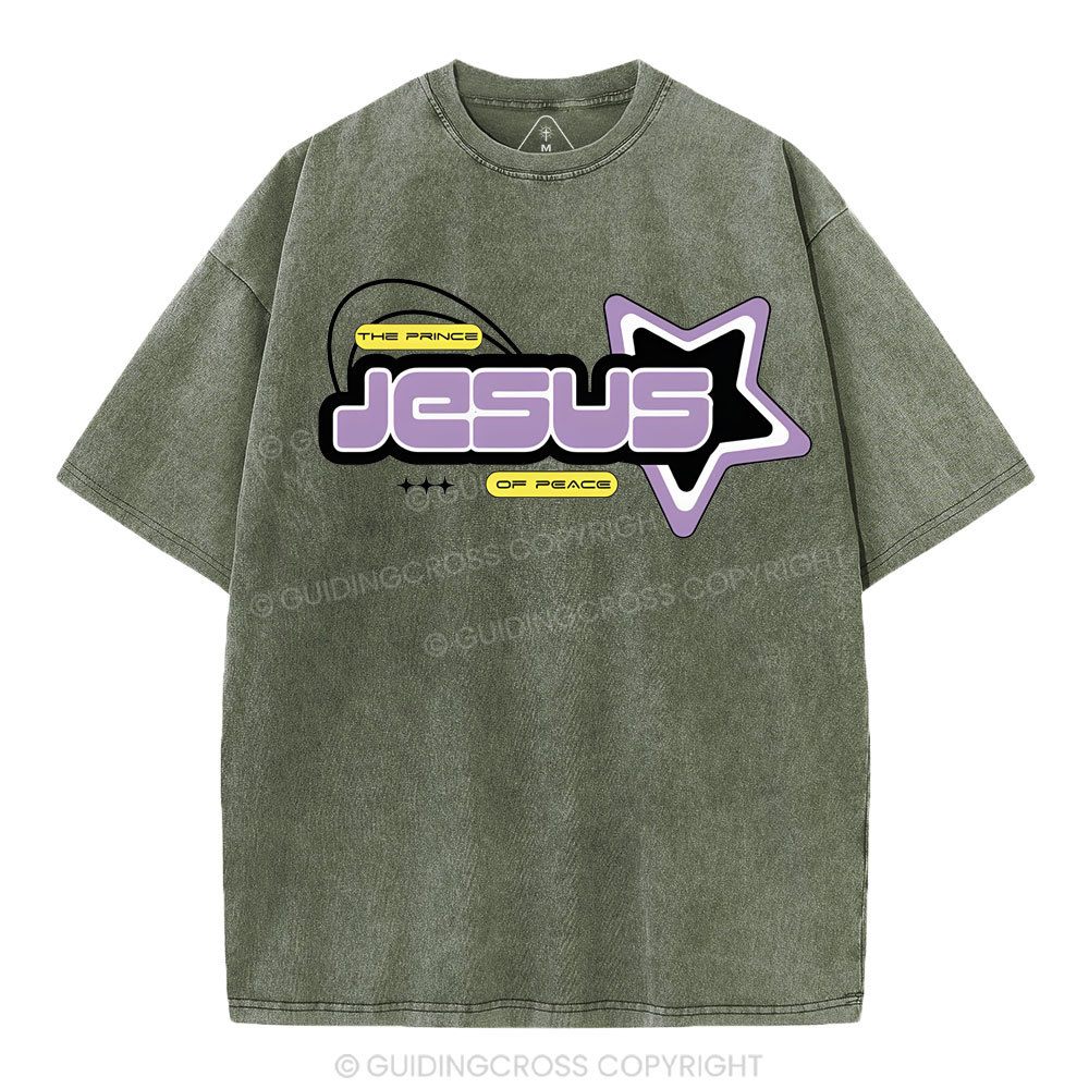 Jesus Christian Washed T-Shirt