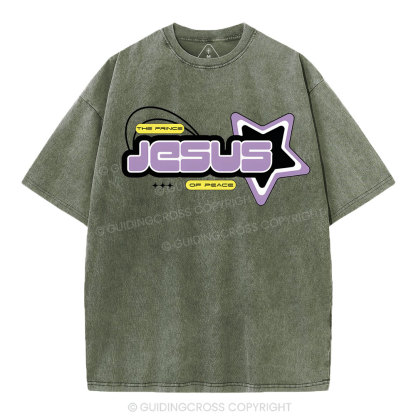 Jesus Christian Washed T-Shirt