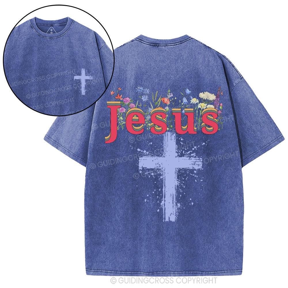 Jesus Christian Washed T-Shirt