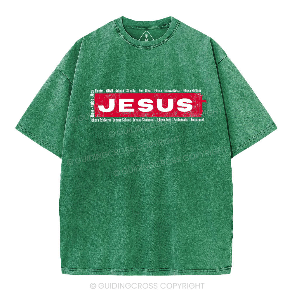 Jesus Christian Washed T-Shirt