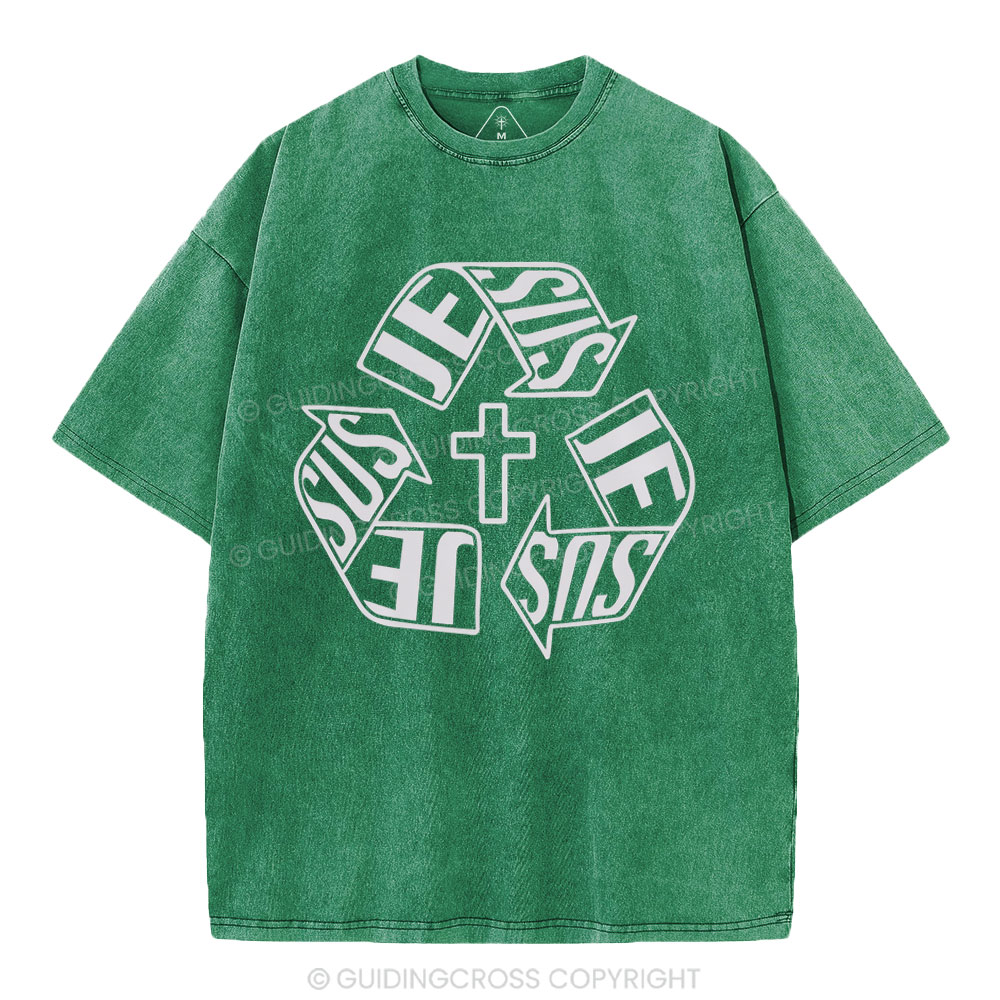 Jesus Christian Washed T-Shirt