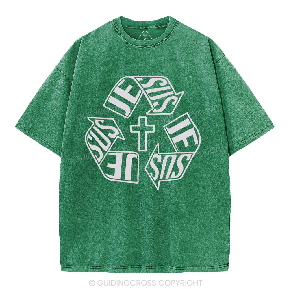 Jesus Christian Washed T-Shirt