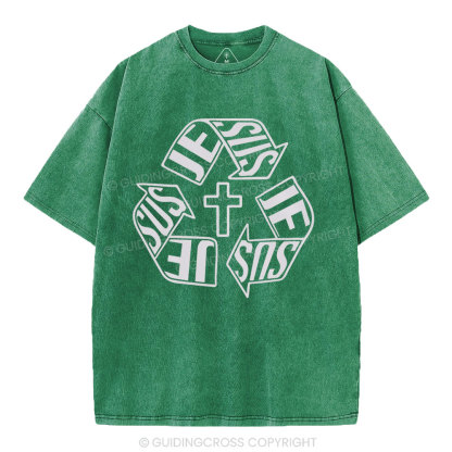 Jesus Christian Washed T-Shirt