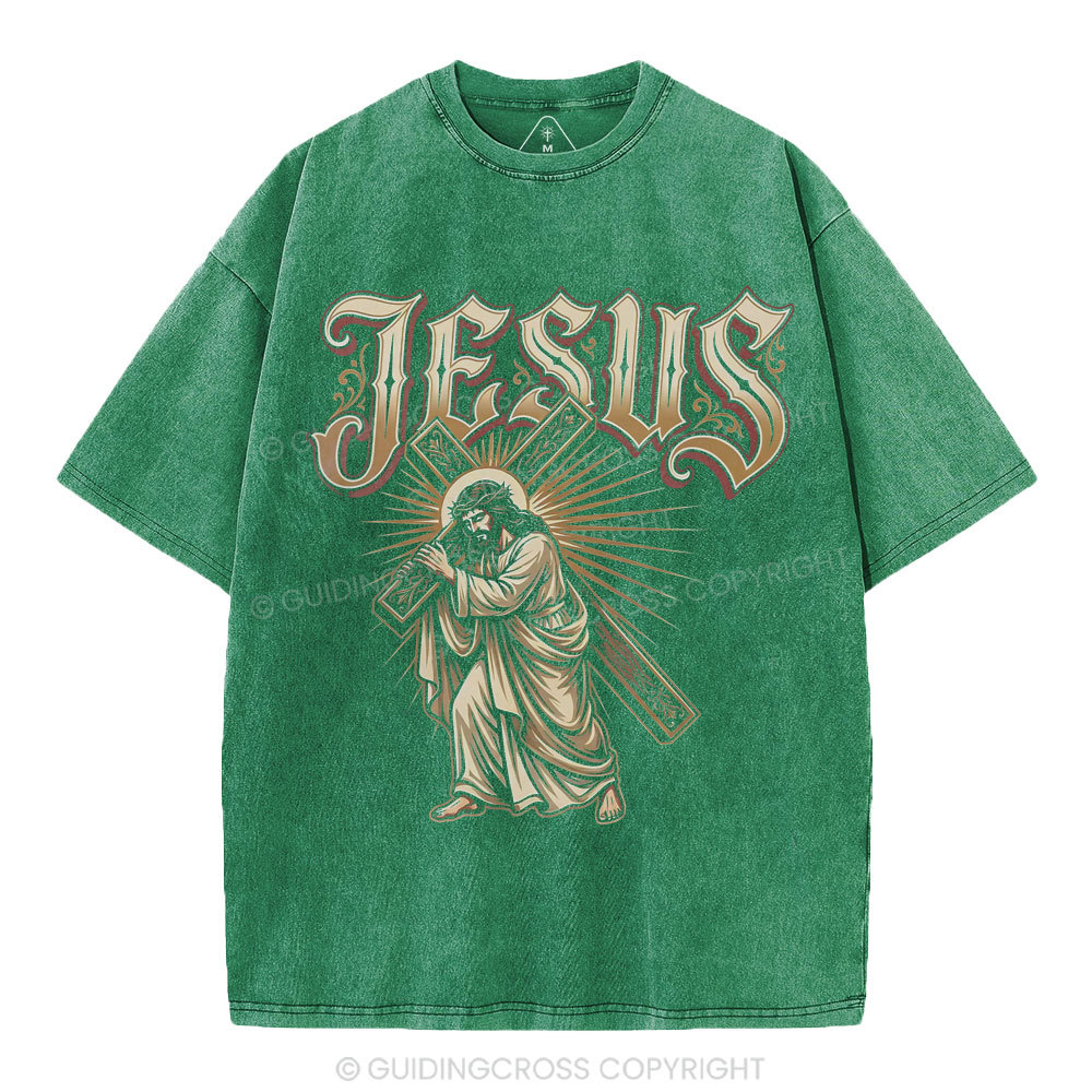 Jesus Christian Washed T-Shirt