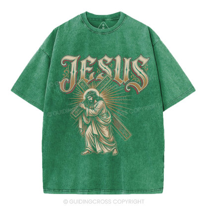 Jesus Christian Washed T-Shirt
