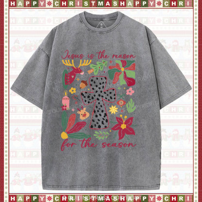 Jesus Christian Washed T-Shirt