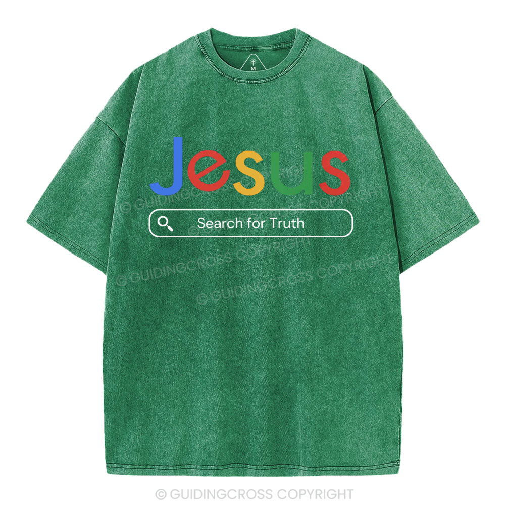 Jesus Christian Washed T-Shirt
