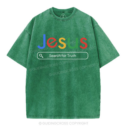 Jesus Christian Washed T-Shirt