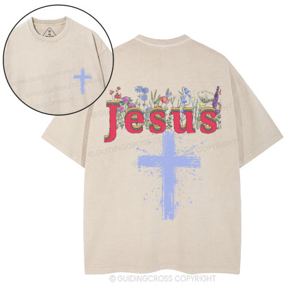 Jesus Christian Washed T-Shirt