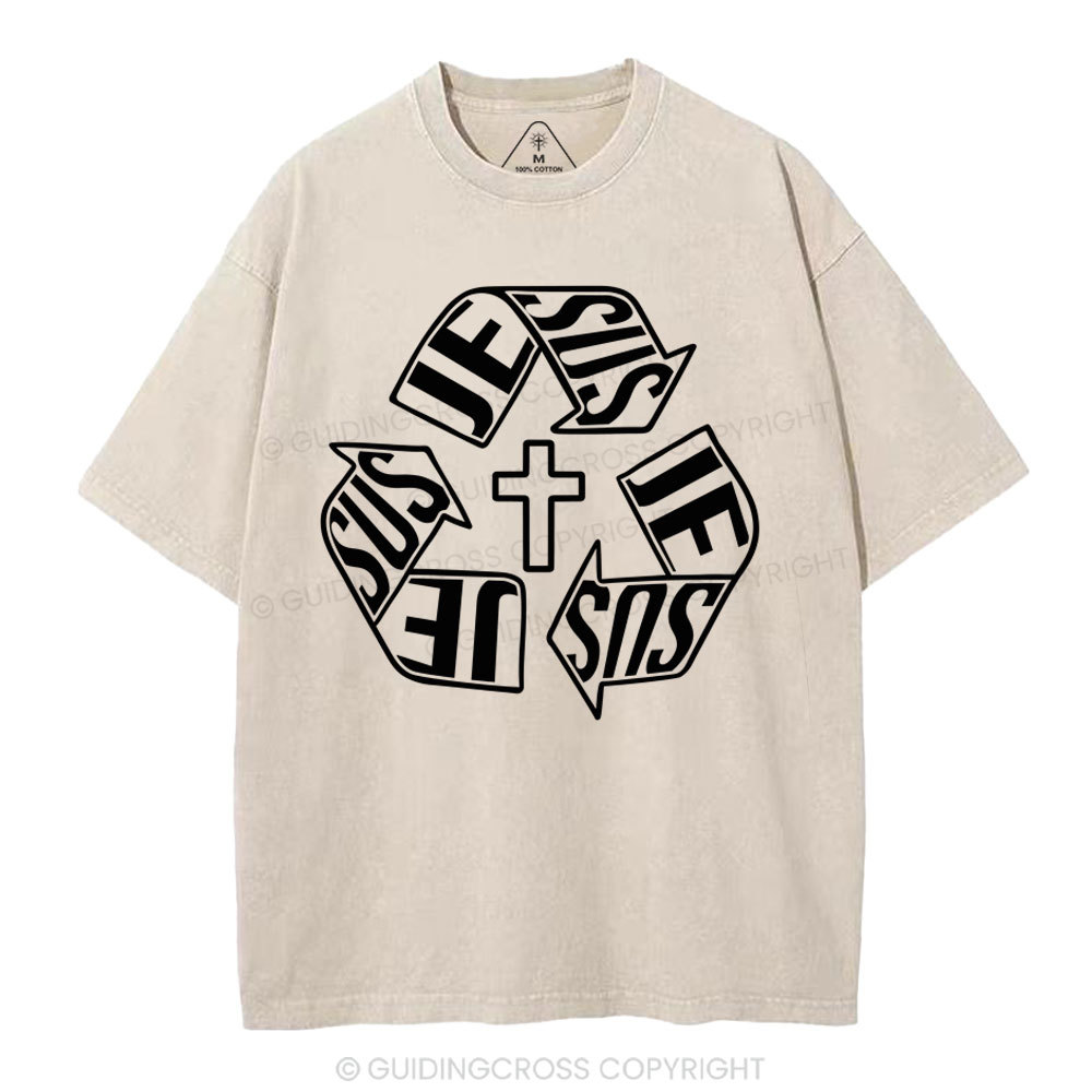 Jesus Christian Washed T-Shirt