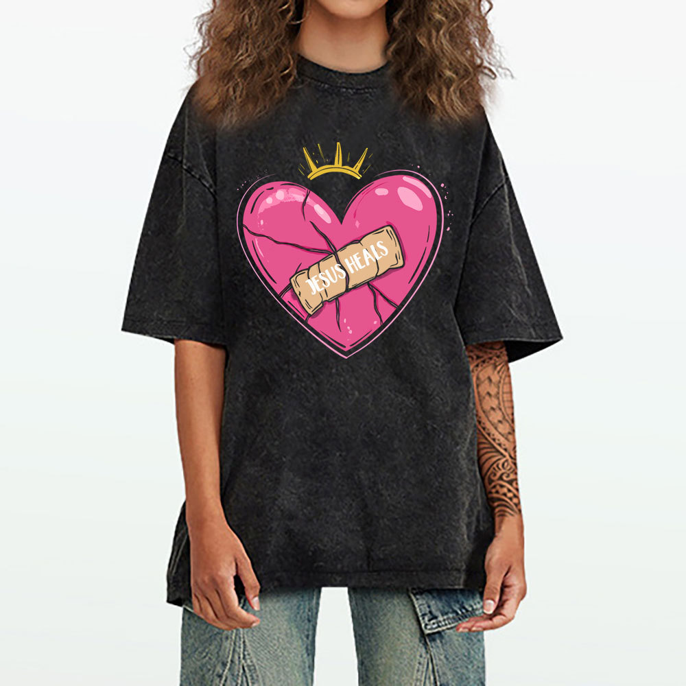 Jesus Christian Washed T-Shirt