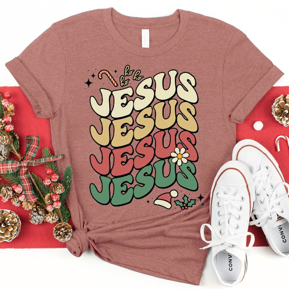 Jesus Christmas Christian T-Shirt