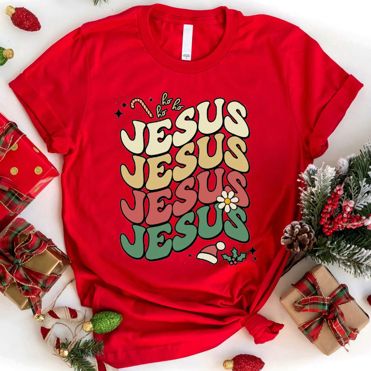 Jesus Christmas Christian T-Shirt