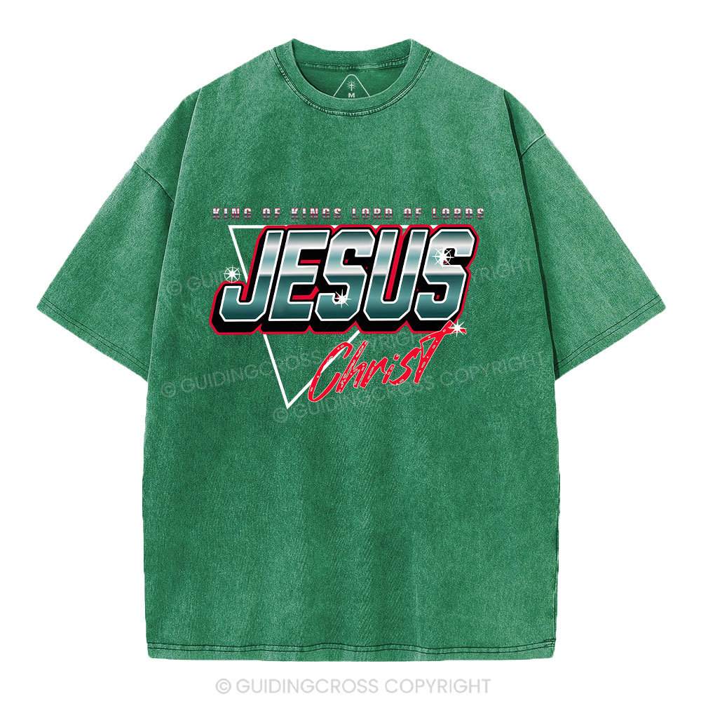 Jesus Chrsit Christian Washed T-Shirt