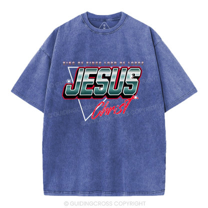 Jesus Chrsit Christian Washed T-Shirt
