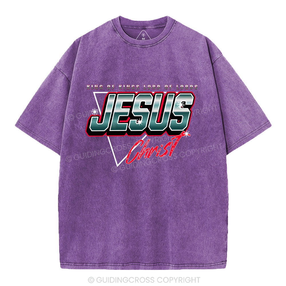 Jesus Chrsit Christian Washed T-Shirt