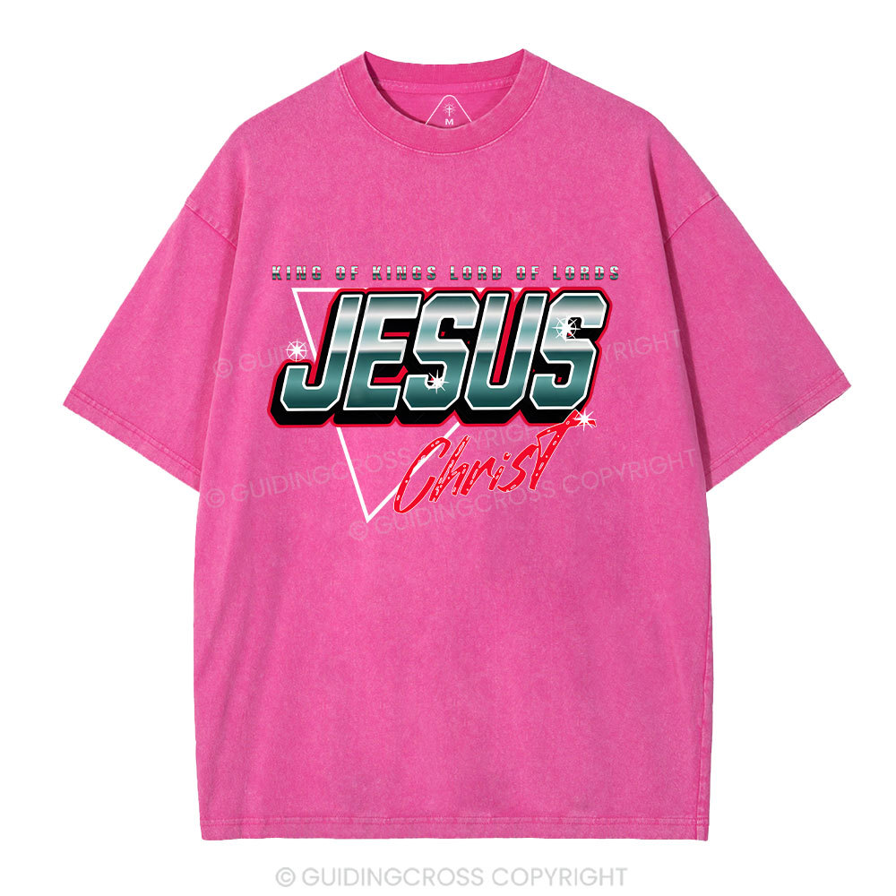 Jesus Chrsit Christian Washed T-Shirt Sale - GuidingCross