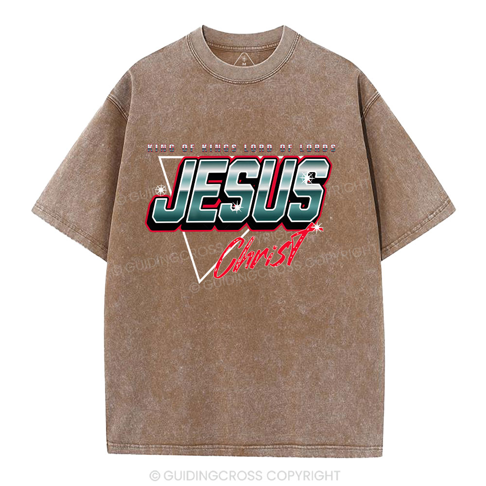 Jesus Chrsit Christian Washed T-Shirt