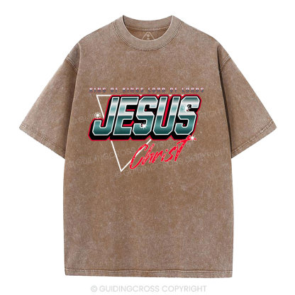 Jesus Chrsit Christian Washed T-Shirt