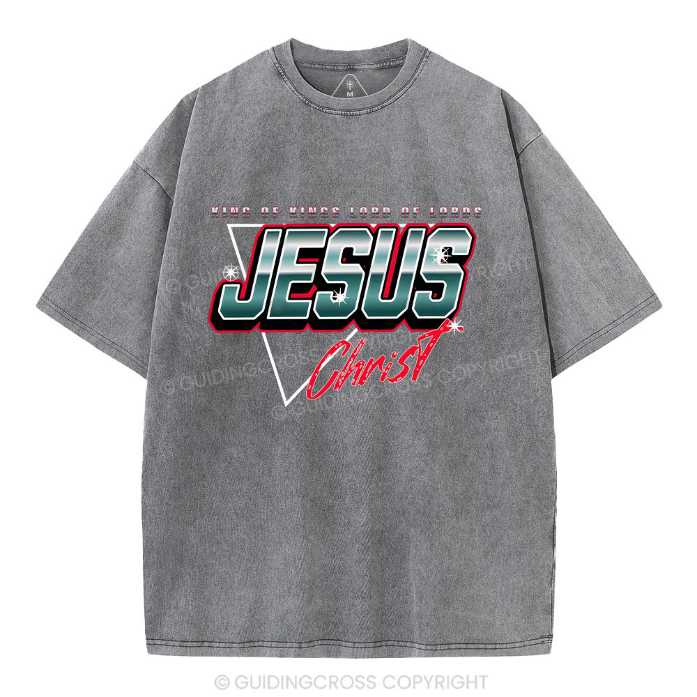 Jesus Chrsit Christian Washed T-Shirt