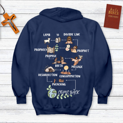 Jesus Come Back Christian Hoodie