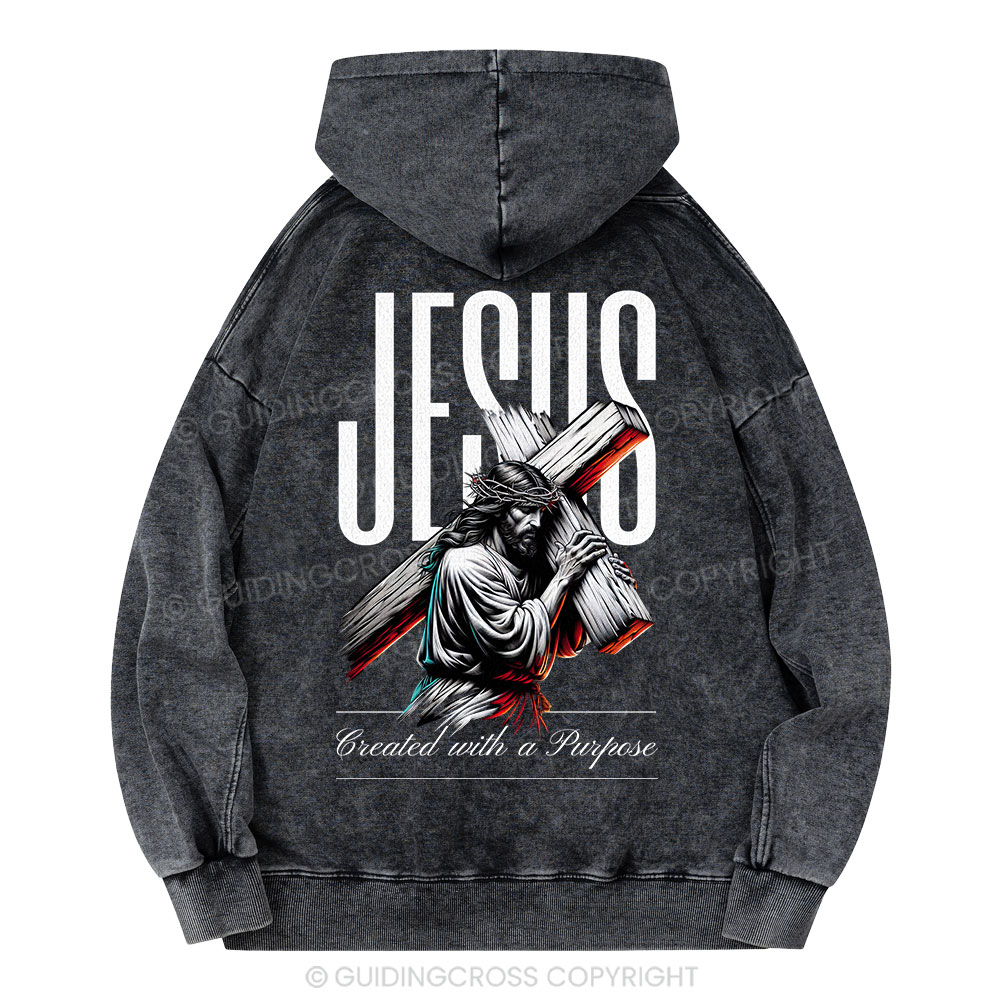 Transformed Christian Washed Hoodie Sale - GuidingCross