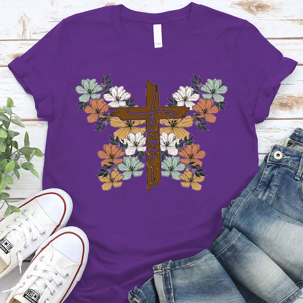 Jesus Cross Butterfly Christian T-Shirt