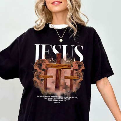 Jesus Cross Chirstian T-Shirt