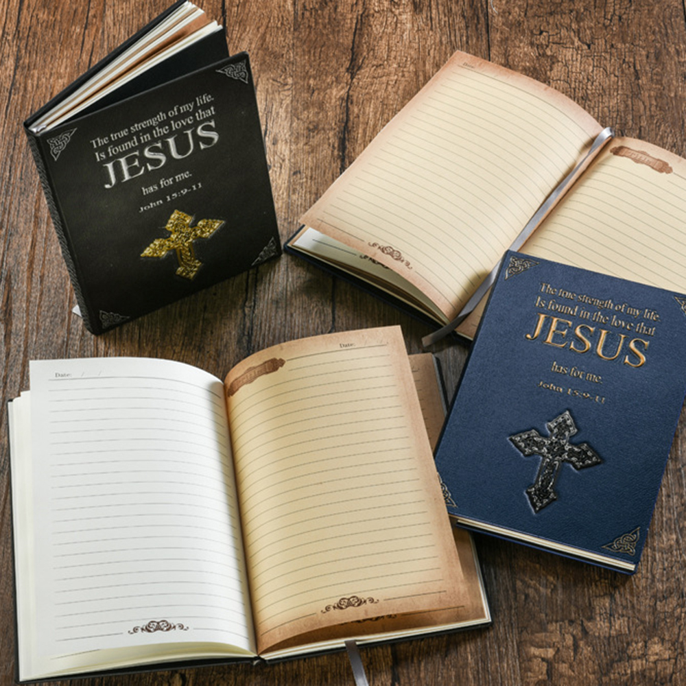 Jesus Cross Christian Notebook