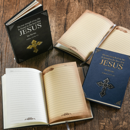 Jesus Cross Christian Notebook