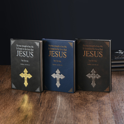 Jesus Cross Christian Notebook