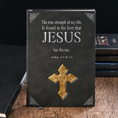 Jesus Cross Christian Notebook