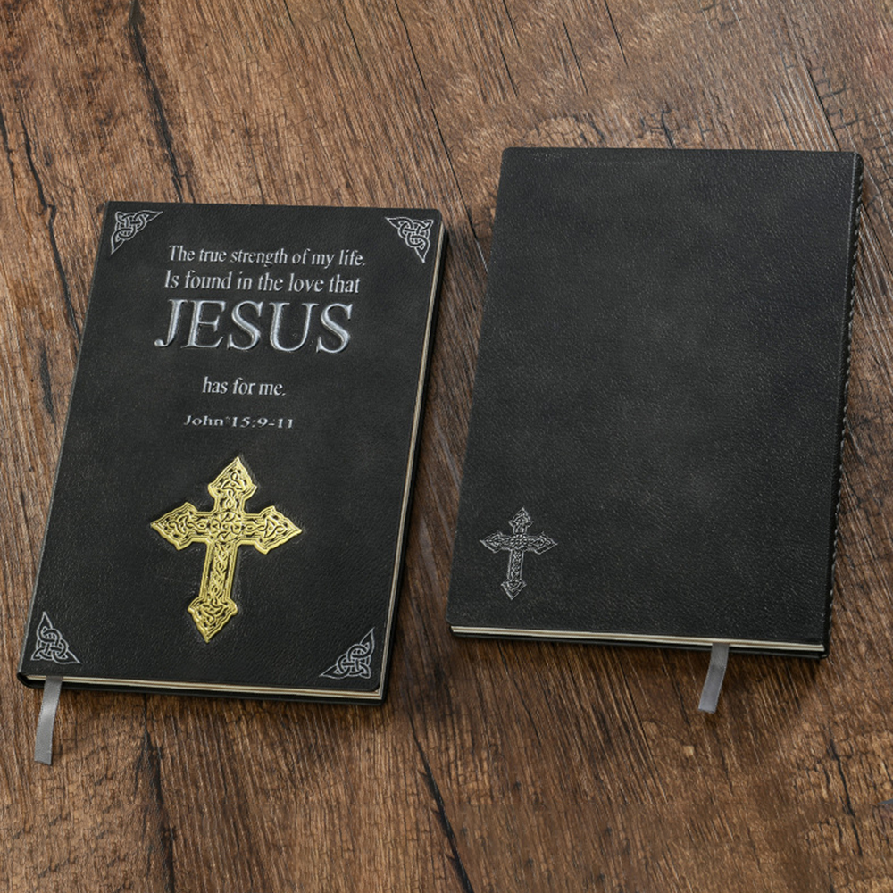 Jesus Cross Christian Notebook