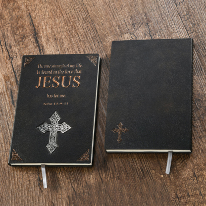 Jesus Cross Christian Notebook