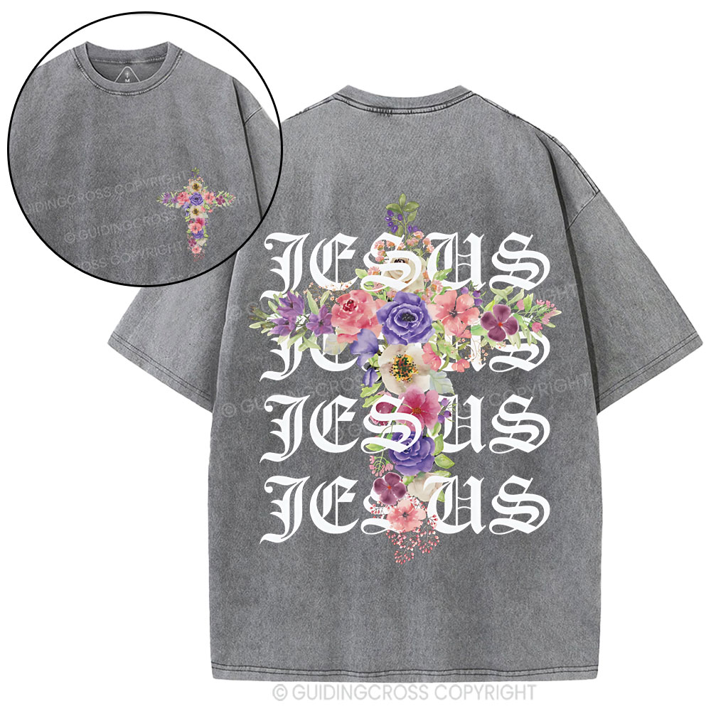 New-Sample Christian Washed T-Shirt Sale - GuidingCross